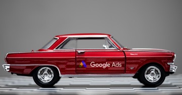 Old Car w Google Ads logo